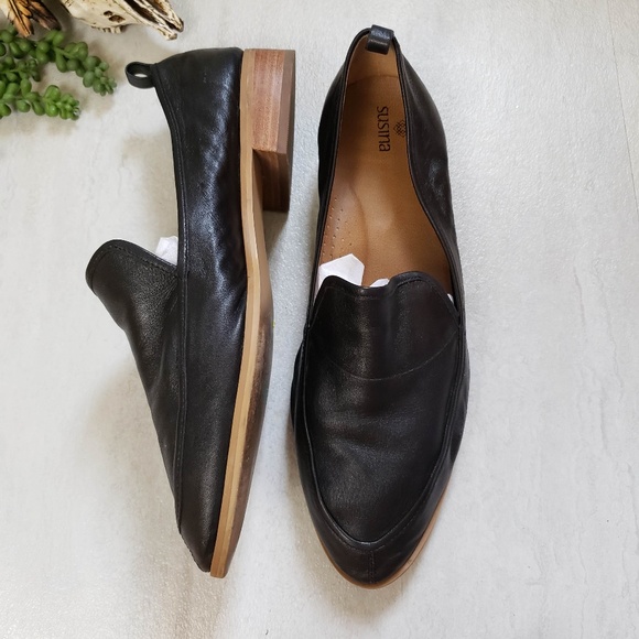 Susina Shoes - EUC SUSINA Black Leather Loafer 10M